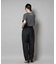 ツイルウェーブタックバレルパンツ