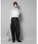 ツイルウェーブタックバレルパンツ