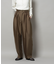 ツイルウェーブタックバレルパンツ