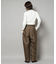 ツイルウェーブタックバレルパンツ