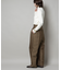 ツイルウェーブタックバレルパンツ