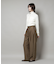 ツイルウェーブタックバレルパンツ