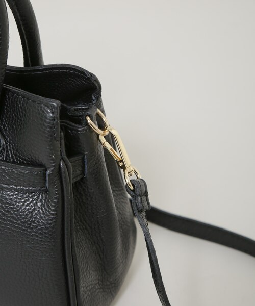 AULENTTI／ターンロックモチーフバッグ｜ナノ・ユニバースの通販