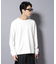 「FORMAL JERSEY」 クルーネックカットソー長袖