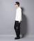 「FORMAL JERSEY」 クルーネックカットソー長袖
