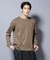 「FORMAL JERSEY」 クルーネックカットソー長袖