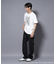 別注GOOD ROCK SPEED NYC シルバー箔プリントTシャツ