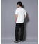 別注GOOD ROCK SPEED NYC シルバー箔プリントTシャツ