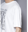 別注GOOD ROCK SPEED NYC シルバー箔プリントTシャツ