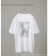 別注GOOD ROCK SPEED NYC シルバー箔プリントTシャツ