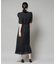 troisieme chaco／カットジャガードワンピース