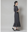 troisieme chaco／カットジャガードワンピース