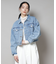 SOMETHING／BIG DETAIL DENIM JACKET