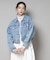 SOMETHING／BIG DETAIL DENIM JACKET