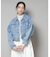 SOMETHING／BIG DETAIL DENIM JACKET