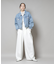 SOMETHING／BIG DETAIL DENIM JACKET