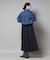 SOMETHING／BIG DETAIL DENIM JACKET