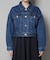 SOMETHING／BIG DETAIL DENIM JACKET