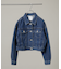 SOMETHING／BIG DETAIL DENIM JACKET