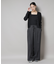CICA&UVカット加工Vネックリブカーディガン