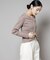 CICA&UVカット加工Vネックリブカーディガン