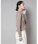 CICA&UVカット加工Vネックリブカーディガン