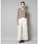 CICA&UVカット加工Vネックリブカーディガン