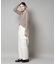 CICA&UVカット加工Vネックリブカーディガン
