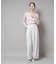 CICA&UVカット加工Vネックリブカーディガン