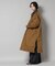 「STEVELOUR」「西川ダウン(R)」ミリタリーロングコート
