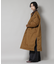 「STEVELOUR」「西川ダウン(R)」ミリタリーロングコート