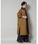 「STEVELOUR」「西川ダウン(R)」ミリタリーロングコート