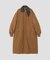 「STEVELOUR」「西川ダウン(R)」ミリタリーロングコート