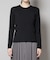 CICA&UVカット加工クルーネックリブニット