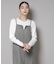 CICA&UVカット加工クルーネックリブニット