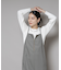 CICA&UVカット加工クルーネックリブニット