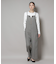 CICA&UVカット加工クルーネックリブニット