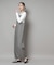 CICA&UVカット加工クルーネックリブニット