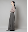 CICA&UVカット加工クルーネックリブニット