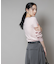 CICA&UVカット加工クルーネックリブニット