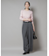 CICA&UVカット加工クルーネックリブニット