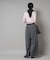 CICA&UVカット加工クルーネックリブニット