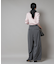CICA&UVカット加工クルーネックリブニット