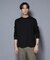 「FORMAL JERSEY」モックネックカットソー長袖