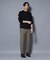 「FORMAL JERSEY」モックネックカットソー長袖