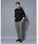 「FORMAL JERSEY」モックネックカットソー長袖
