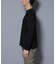 「FORMAL JERSEY」モックネックカットソー長袖