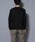 「FORMAL JERSEY」モックネックカットソー長袖