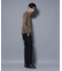 「FORMAL JERSEY」モックネックカットソー長袖