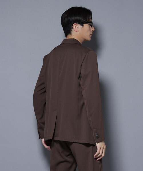 <新品未使用>ナノユニバース　ジャケット　ベスト　セット　ストライプ セール】「N JACKET」サマーウールTWストライプジャケット